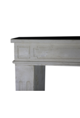 Maison Leon Van den Bogaert Chimenea Francesa Clásica Elegante De Piedra Caliza Blanca