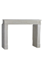 Maison Leon Van den Bogaert Klassieke Chique Franse Witte Kalkstenen Schouw
