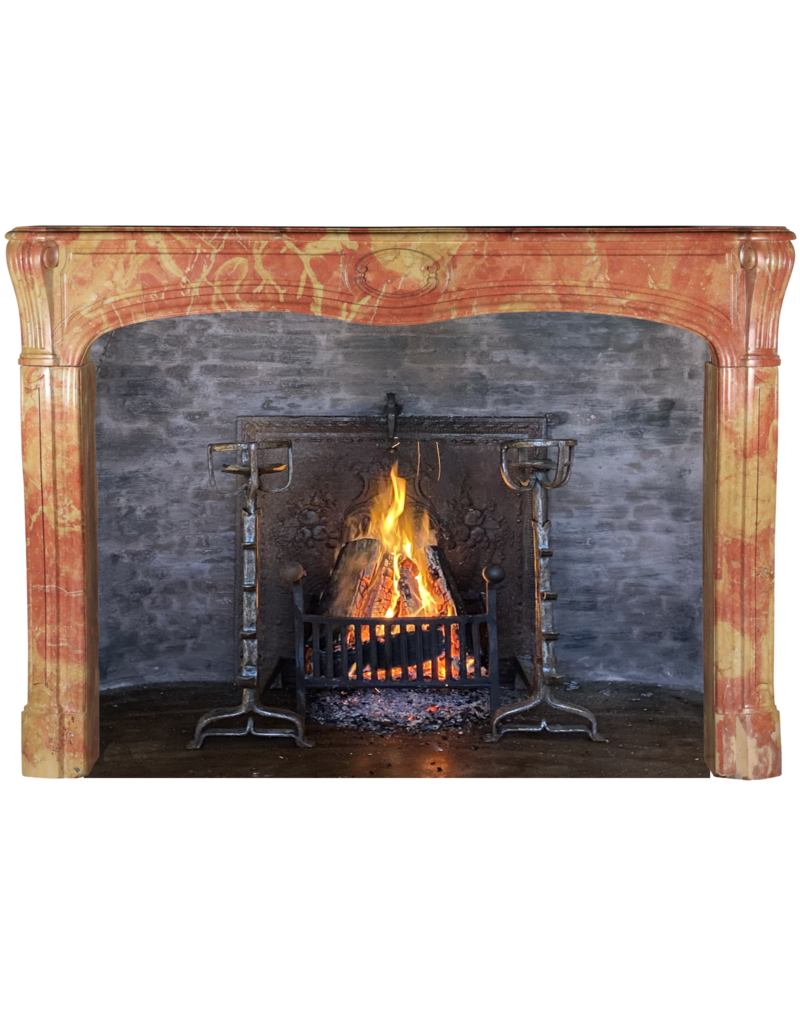 Luxury Lifestyle French Marble/Stone Fireplace