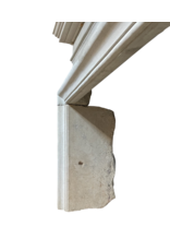 Maison Leon Van den Bogaert Rare Stone Fireplace