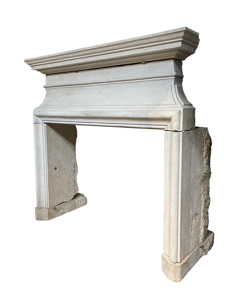 Maison Leon Van den Bogaert Rare Stone Fireplace