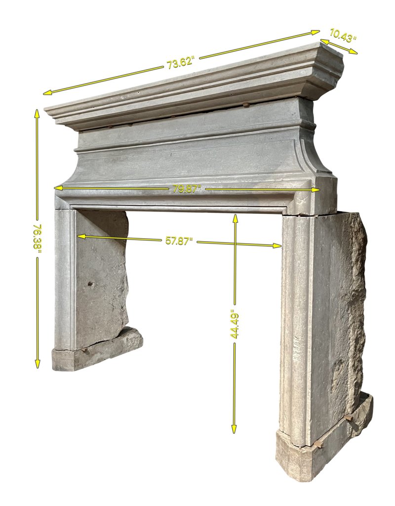 Chimenea De Piedra Rara