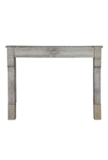 French Decorative Stone Fireplace