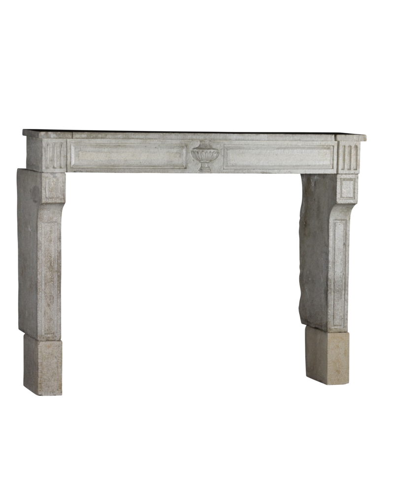 French Decorative Stone Fireplace