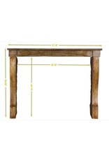 Maison Leon Van den Bogaert Decorative Charming Stone Fireplace