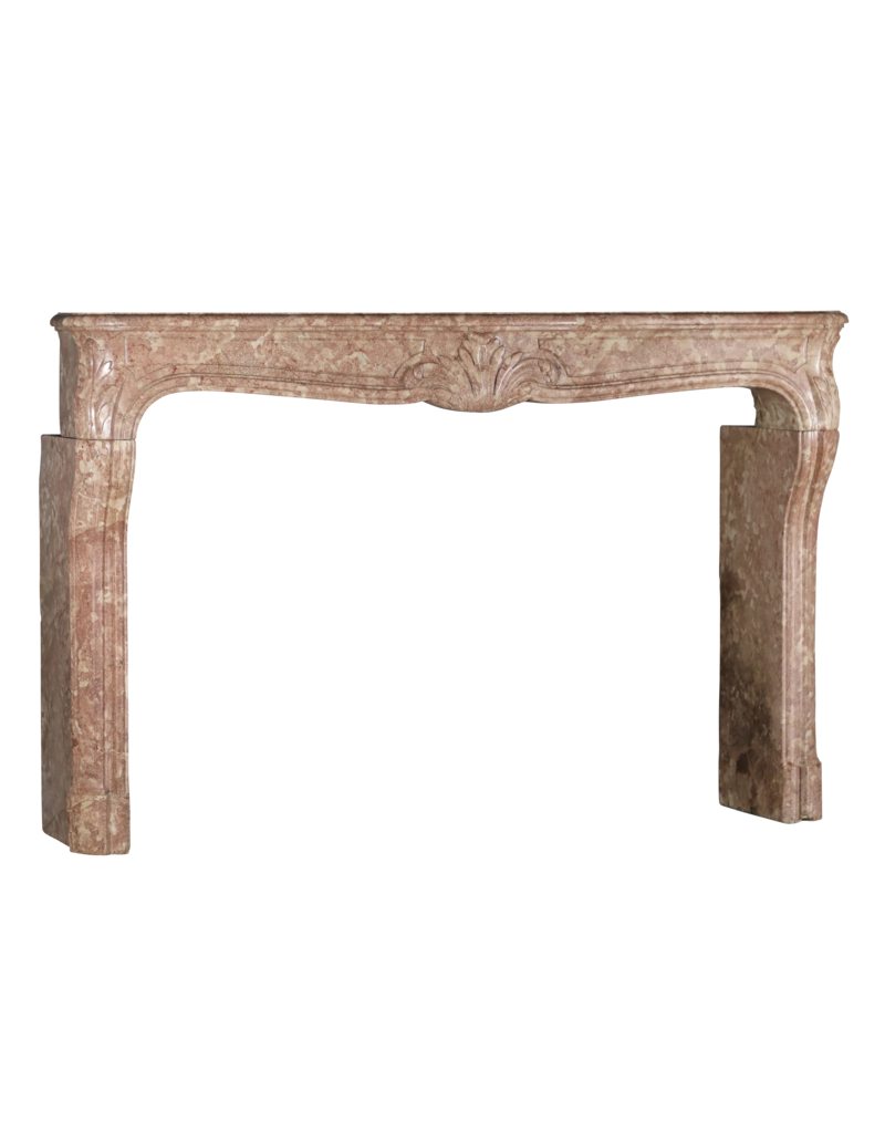 Maison Leon Van den Bogaert Extra Wide Marble Stone Fireplace