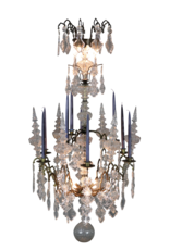 Lustre Antique De Sacristie Religieuse