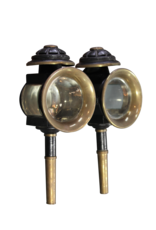 Une Paire De Lampes De Calèche Anciennes