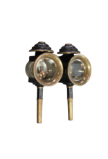 Maison Leon Van den Bogaert Pair of Carriage Lights