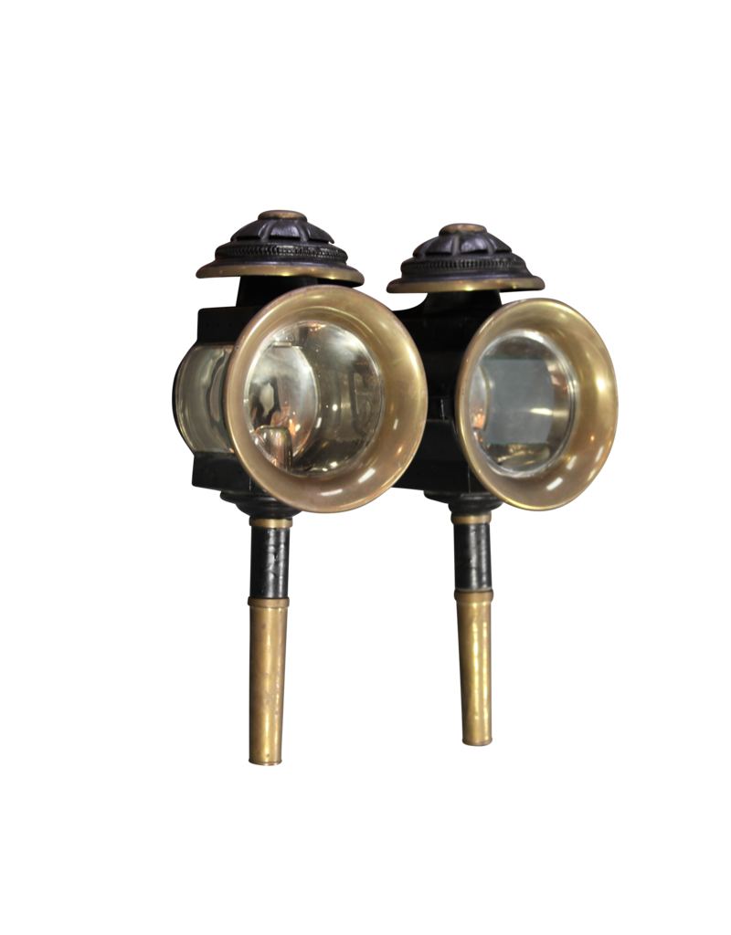 Une Paire De Lampes De Calèche Anciennes