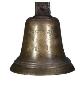 Maison Leon Van den Bogaert Cloche D'arsenal En Bronze
