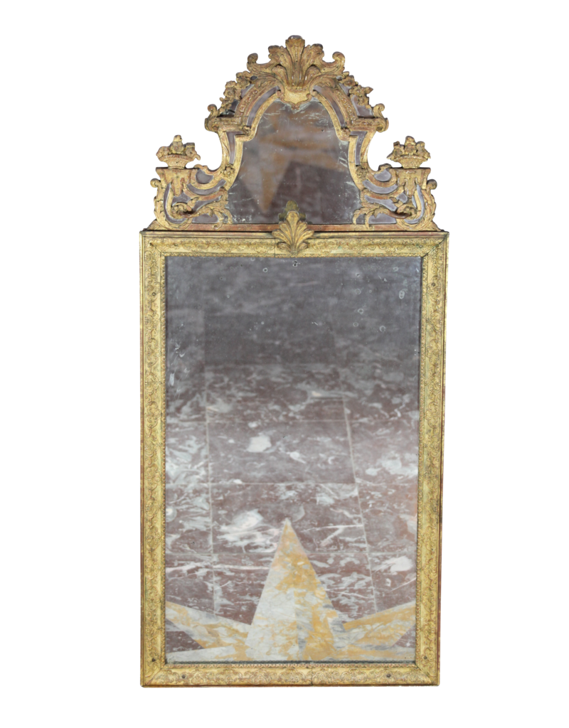 Maison Leon Van den Bogaert Miroir Antique D'époque Régence