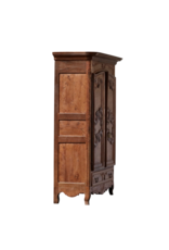 Maison Leon Van den Bogaert Antique Walnut Armoire