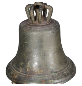 Antique Brass Crown Bell