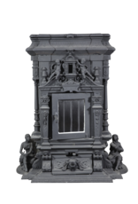Maison Leon Van den Bogaert Cast-Iron Antique Ideal Stove