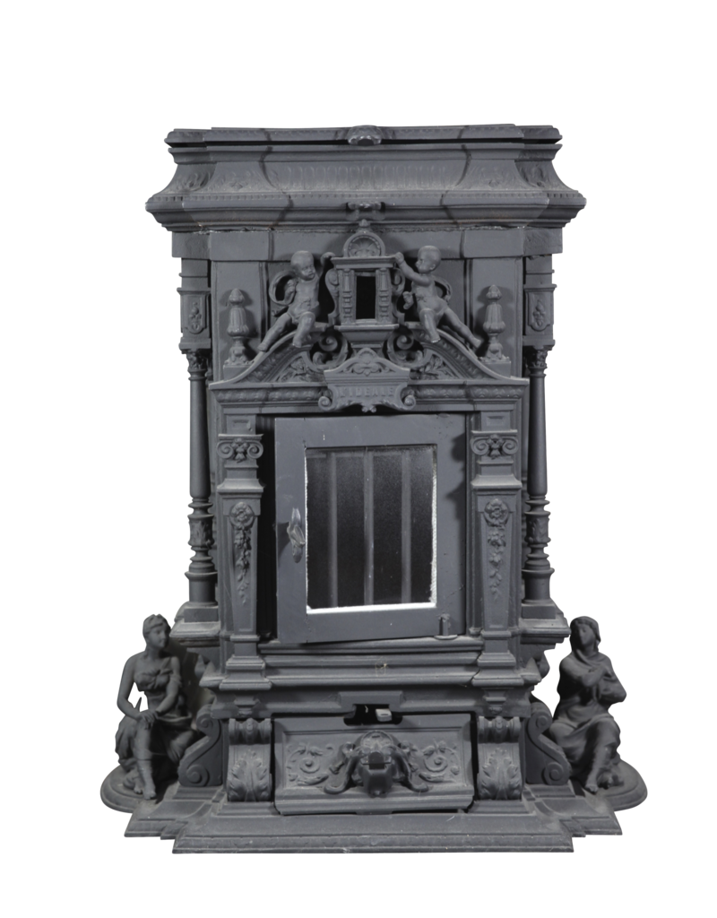 The Antique Fireplace Bank Gusseiserner Ofen