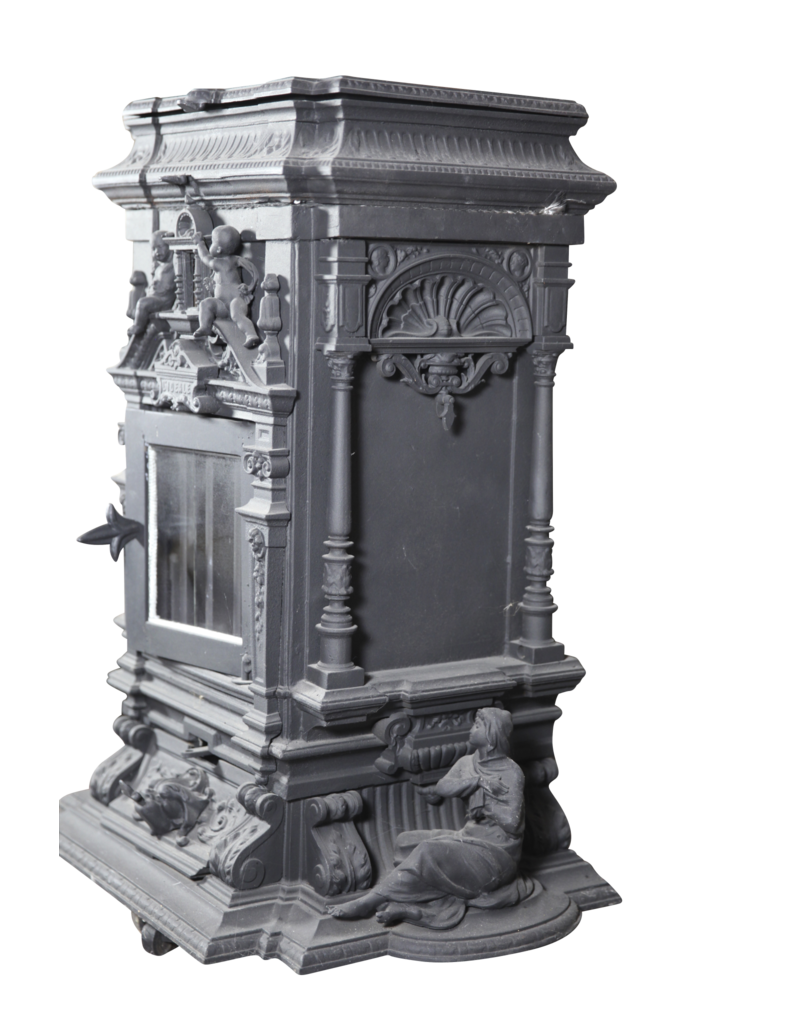 Maison Leon Van den Bogaert Gusseiserner Ideal Ofen