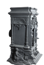 Maison Leon Van den Bogaert Cast-Iron Antique Ideal Stove