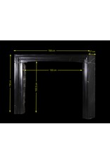 Maison Leon Van den Bogaert Belgian Black Marble Fireplace