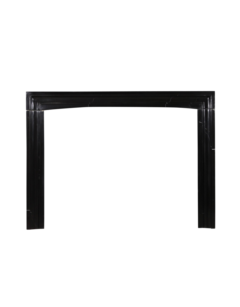 Maison Leon Van den Bogaert Belgian Black Marble Fireplace