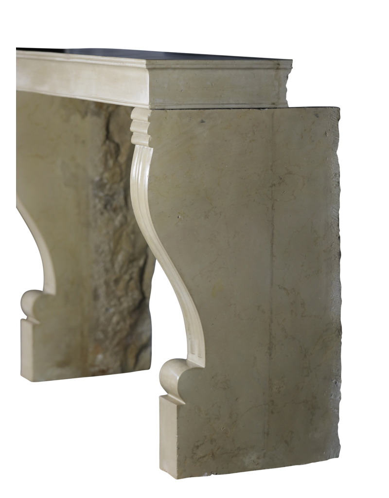 Maison Leon Van den Bogaert Elegante Kaminumrandung aus französischem Stein