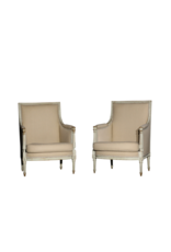 Pair of Louis XVI Style Seats