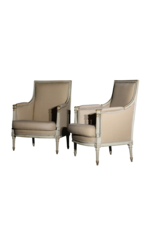 Maison Leon Van den Bogaert Paar Stoelen In Lodewijk XVI-Stijl