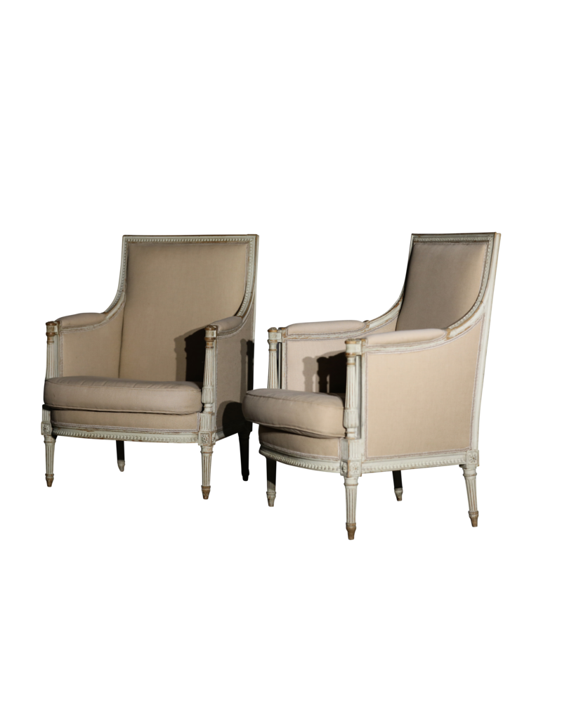 Maison Leon Van den Bogaert Paar Stoelen In Lodewijk XVI-Stijl