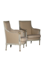 Maison Leon Van den Bogaert Paar Stoelen In Lodewijk XVI-Stijl
