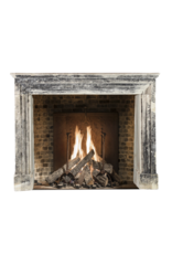 Rustic Stone Fireplace Surround