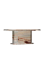 Maison Leon Van den Bogaert Ultimate 1970'  Saracolin Marble Table