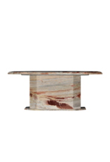 Maison Leon Van den Bogaert Table Ultime En Marbre Saracolin Des Années 1970