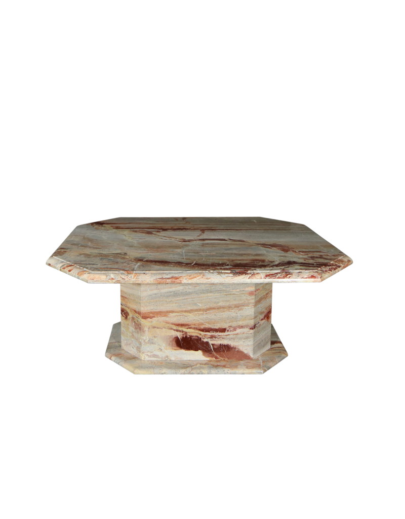Maison Leon Van den Bogaert Table Ultime En Marbre Saracolin Des Années 1970