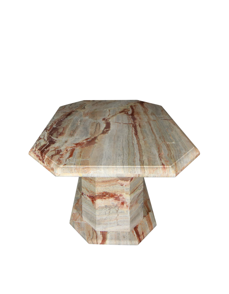 Maison Leon Van den Bogaert Ultieme Saracolin Marmeren Tafel Uit De Jaren 70