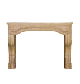 French Limestone Fireplace Surround