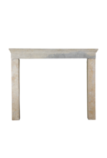 Bicolor French Stone Fireplace