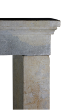 Bicolor French Stone Fireplace