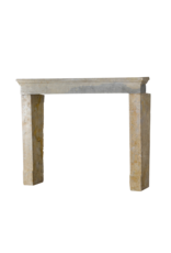 Bicolor French Stone Fireplace