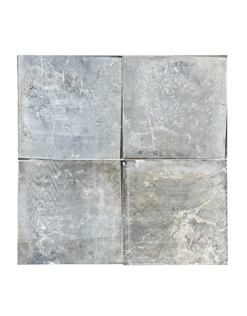 Maison Leon Van den Bogaert Piso De Mármol Gris Vintage