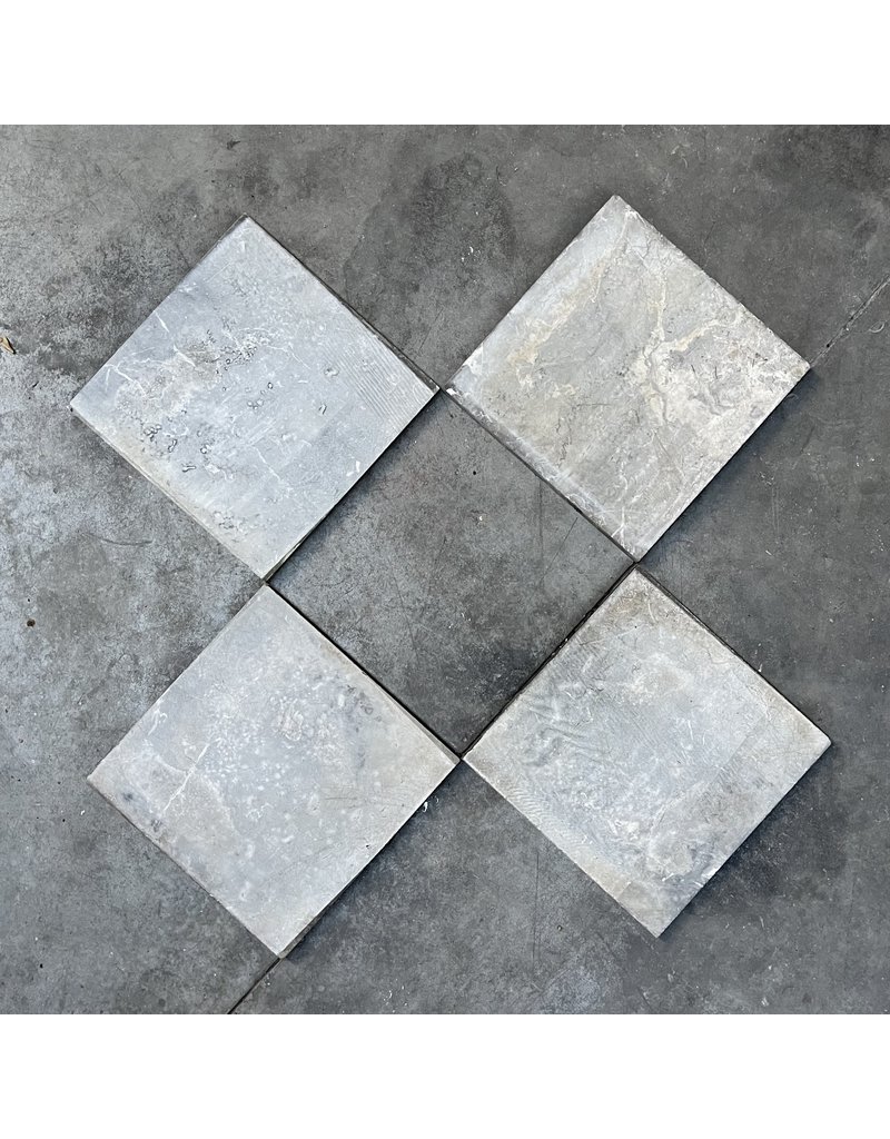 Maison Leon Van den Bogaert Piso De Mármol Gris Vintage
