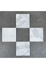 Vintage White Marble Floor