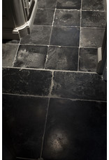 Reclaimed Belgian Black Belgian Marble Dalles