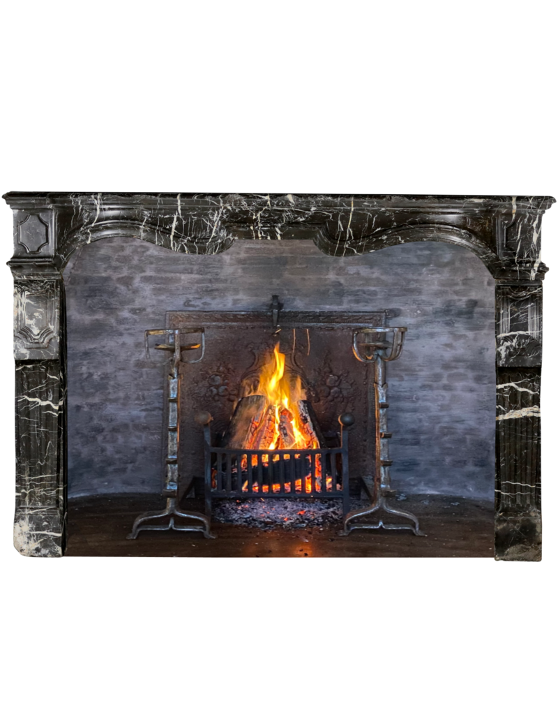 Maison Leon Van den Bogaert Stunning Marble Fireplace Surround