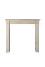 Maison Leon Van den Bogaert Klassischer schicker beige Kalksteinkamin