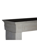 Maison Leon Van den Bogaert Classic Chic Beige Limestone Fireplace