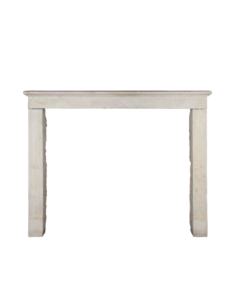 Maison Leon Van den Bogaert Traditional French Style Stone Fireplace