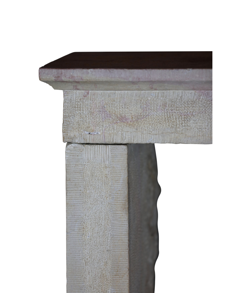 Maison Leon Van den Bogaert Chimenea de piedra de estilo francés tradicional