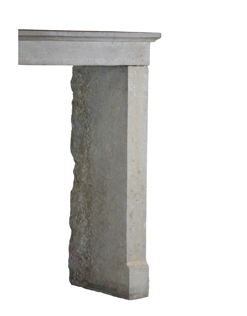Maison Leon Van den Bogaert Chimenea de piedra de estilo francés tradicional