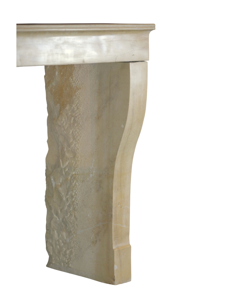 Maison Leon Van den Bogaert Chimenea atemporal de piedra caliza dura