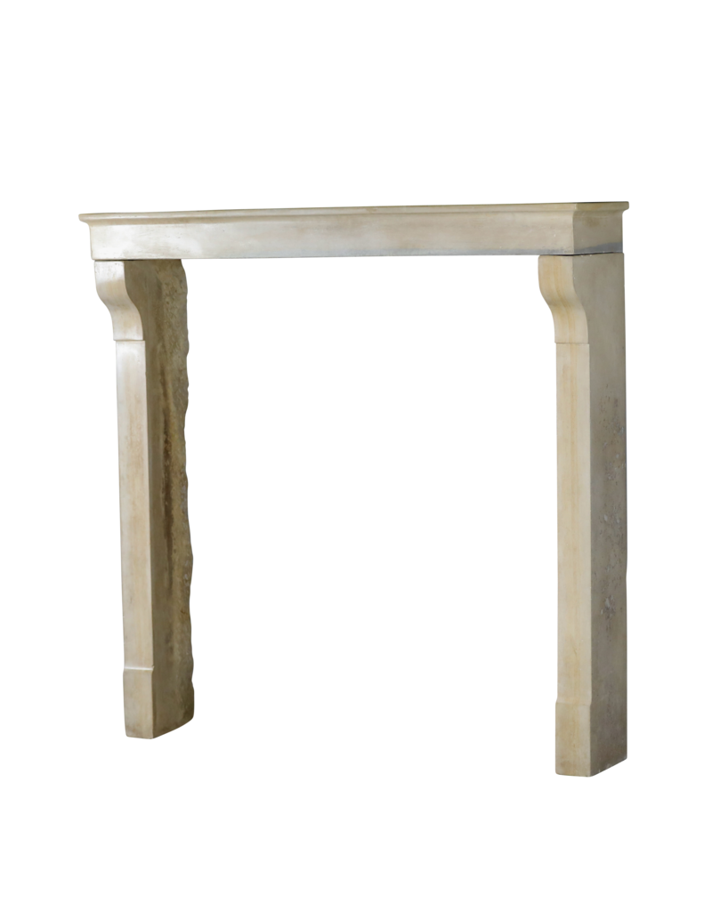 French Jura Limestone Fireplace